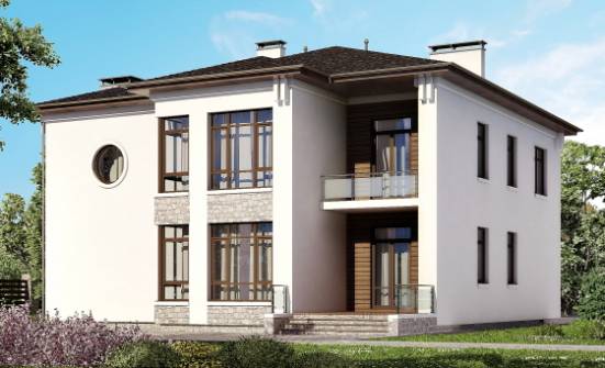 300-005-П Проект двухэтажного дома, большой дом из кирпича Троицк | Проекты домов от House Expert