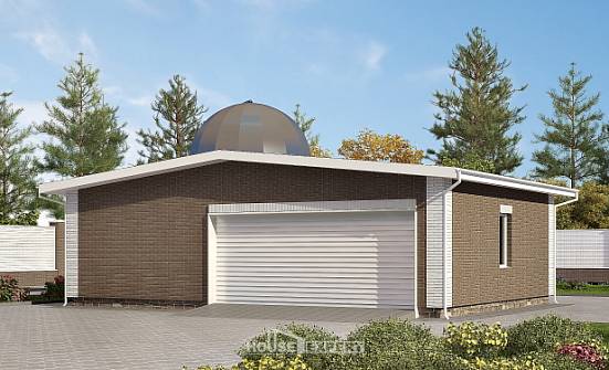 075-001-П Проект гаража из кирпича Сатка | Проекты домов от House Expert