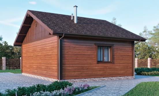 065-001-П Проект бани из арболита Коркино | Проекты одноэтажных домов от House Expert